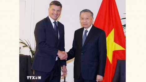 Dirigente vietnamita sostiene encuentro con el líder de la Coalición Liberal-Nacional de Australia