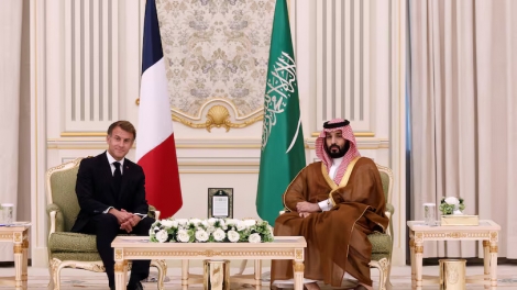 Emmanuel Macron en Arabie Saoudite