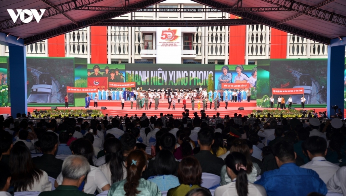Lễ kỷ niệm 50 năm thành phố Sài Gòn - Gia Định mang tên Chủ tịch Hồ Chí Minh (2/7/1976 - 2/7/2026) diễn ra tại Hội trường Thống Nhất