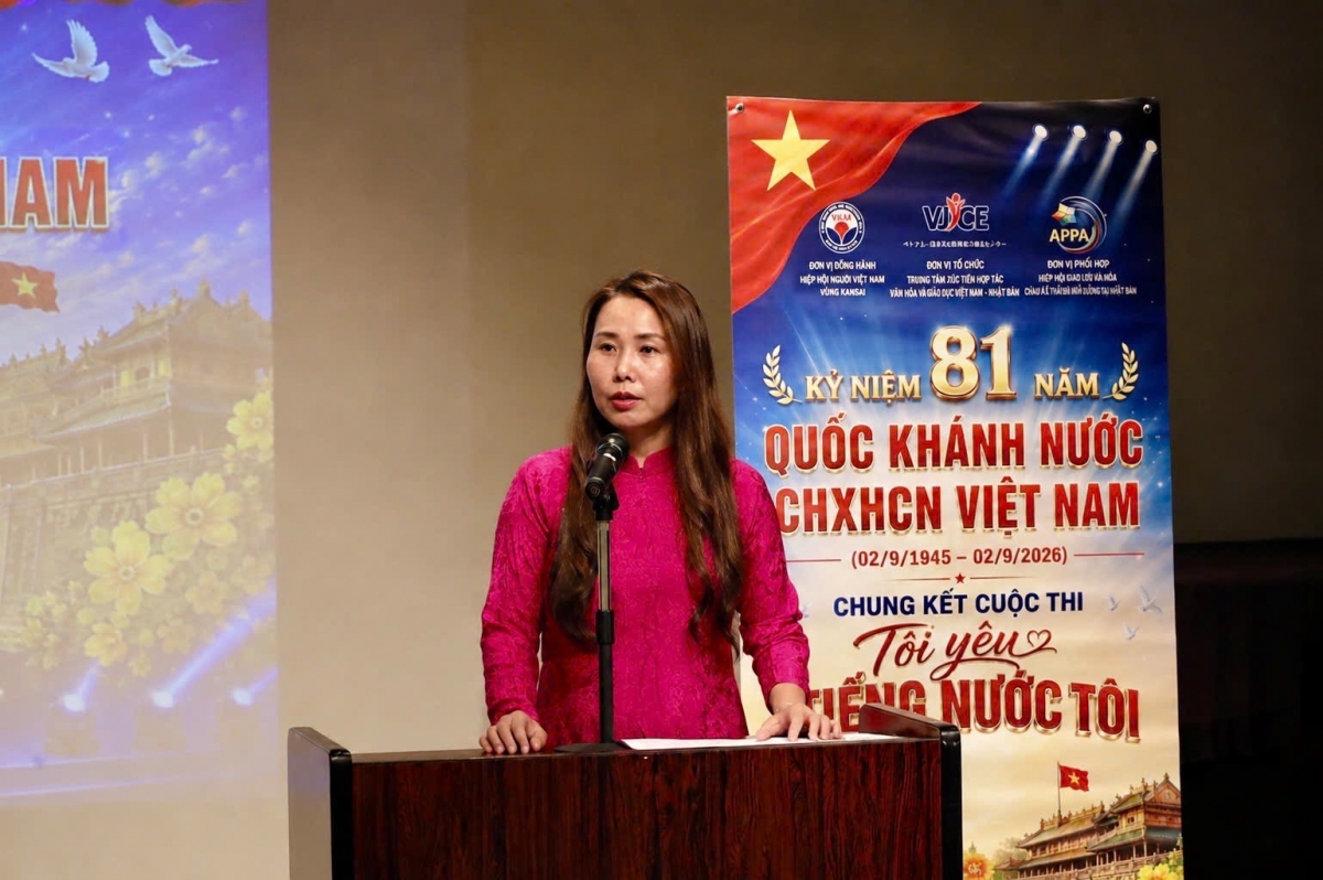 Bà Lê Thương, Trưởng Ban tổ chức cuộc thi