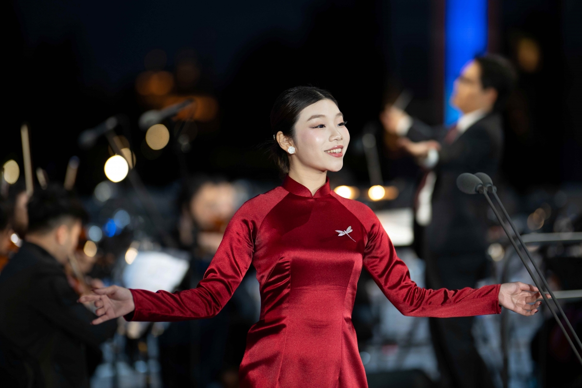 Die Sopranistin Pham Phuong Khanh. (Foto: /phunuvietnam.vn)