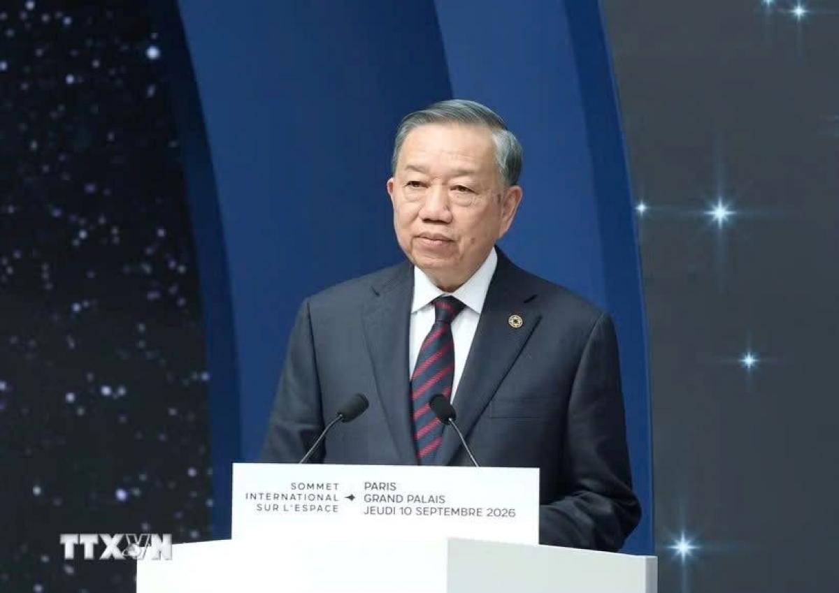 Sekjen sekaligus Presiden To Lam. Foto: VNA