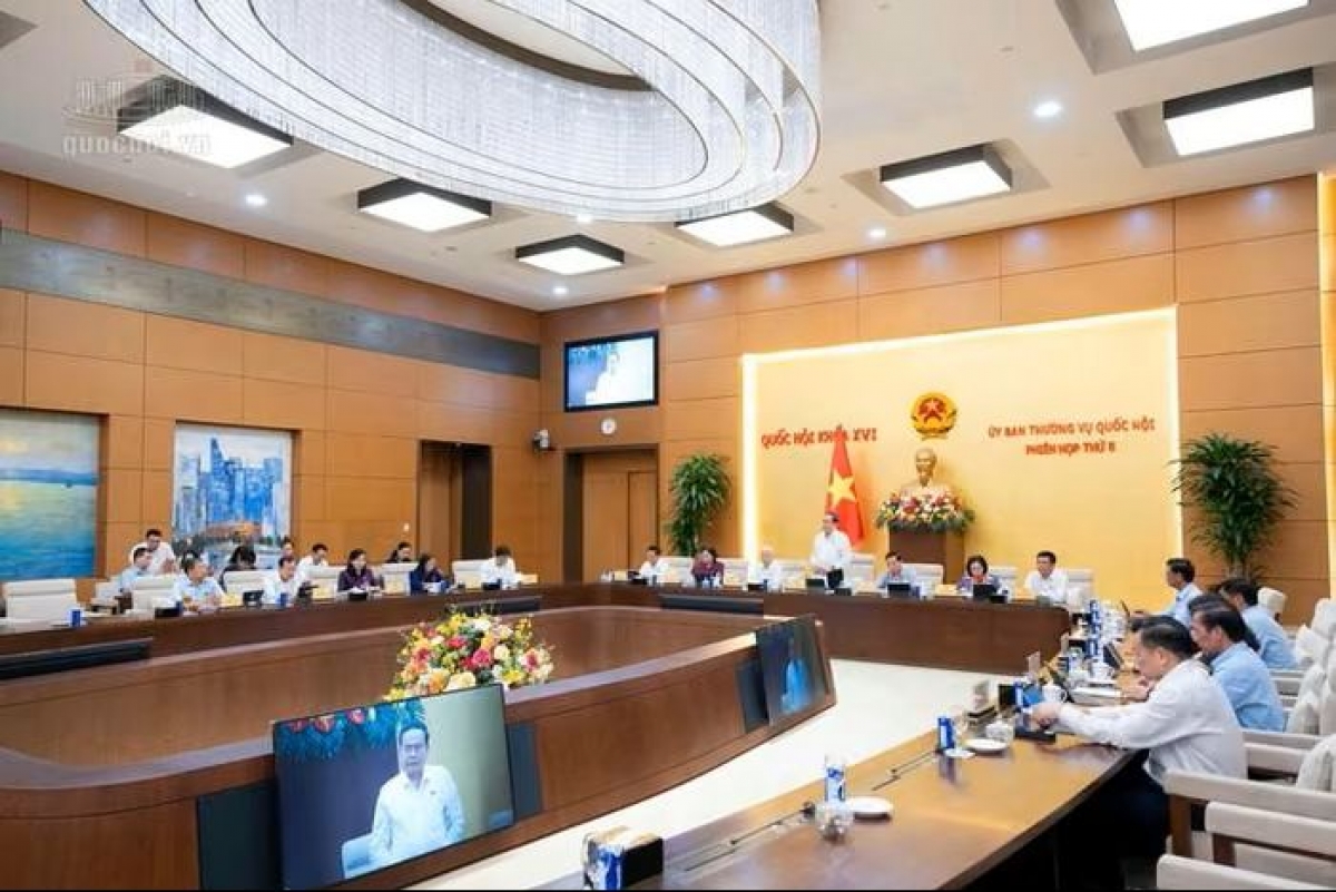 Quang cảnh phiên họp. Ảnh: Media Quốc hội