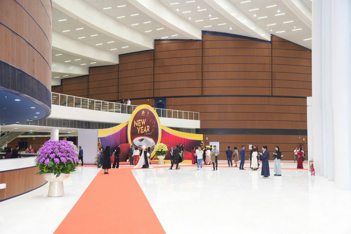 
Hoa Phuong Theatre, a premier venue for symphonic concerts and major performances, is expected to help Hai Phong realize its ambition of becoming a “City of Music.” (Photo: vanphong.haiphong.gov.vn)
