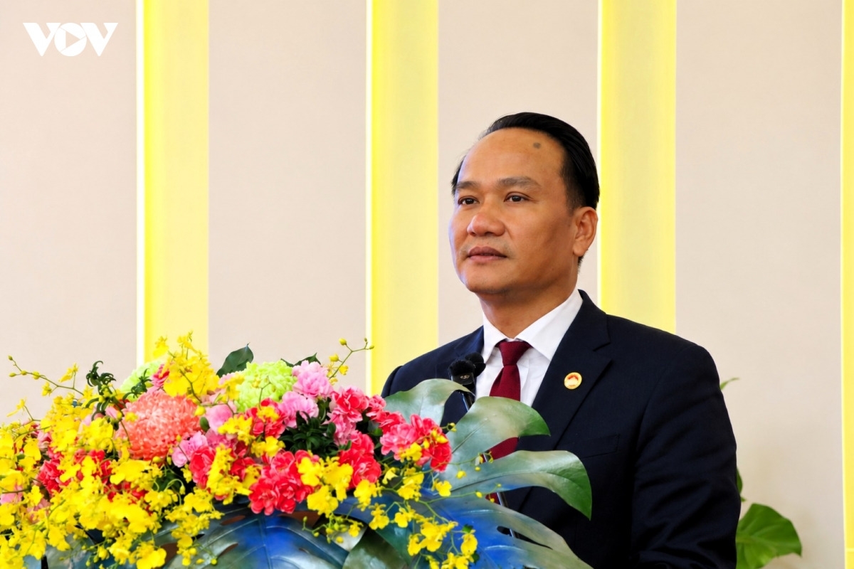 Nguyên Dinh Vinh, président de l’antenne du Front de la Patrie de Dà Nang. Photo: Vinh Thong/VOV Centre