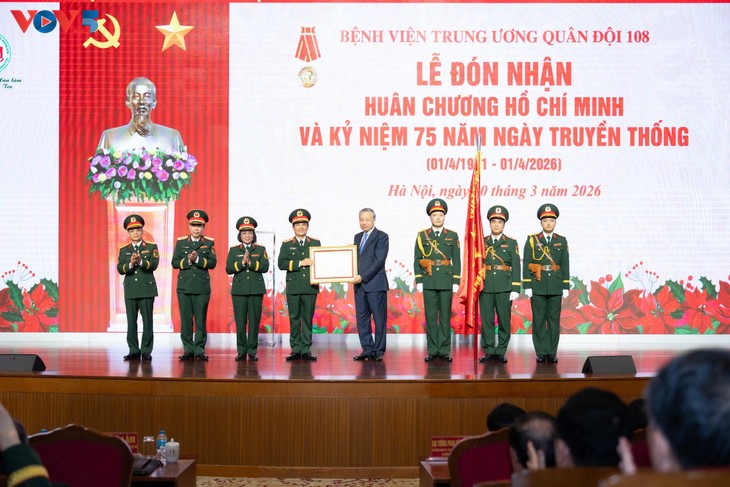 Menjadikan Rumah Sakit Pusat Tentara 108 Sebagai Model Percontohan dalam Perawatan Kesehatan Pejabat Tinggi, Prajurit dan Rakyat