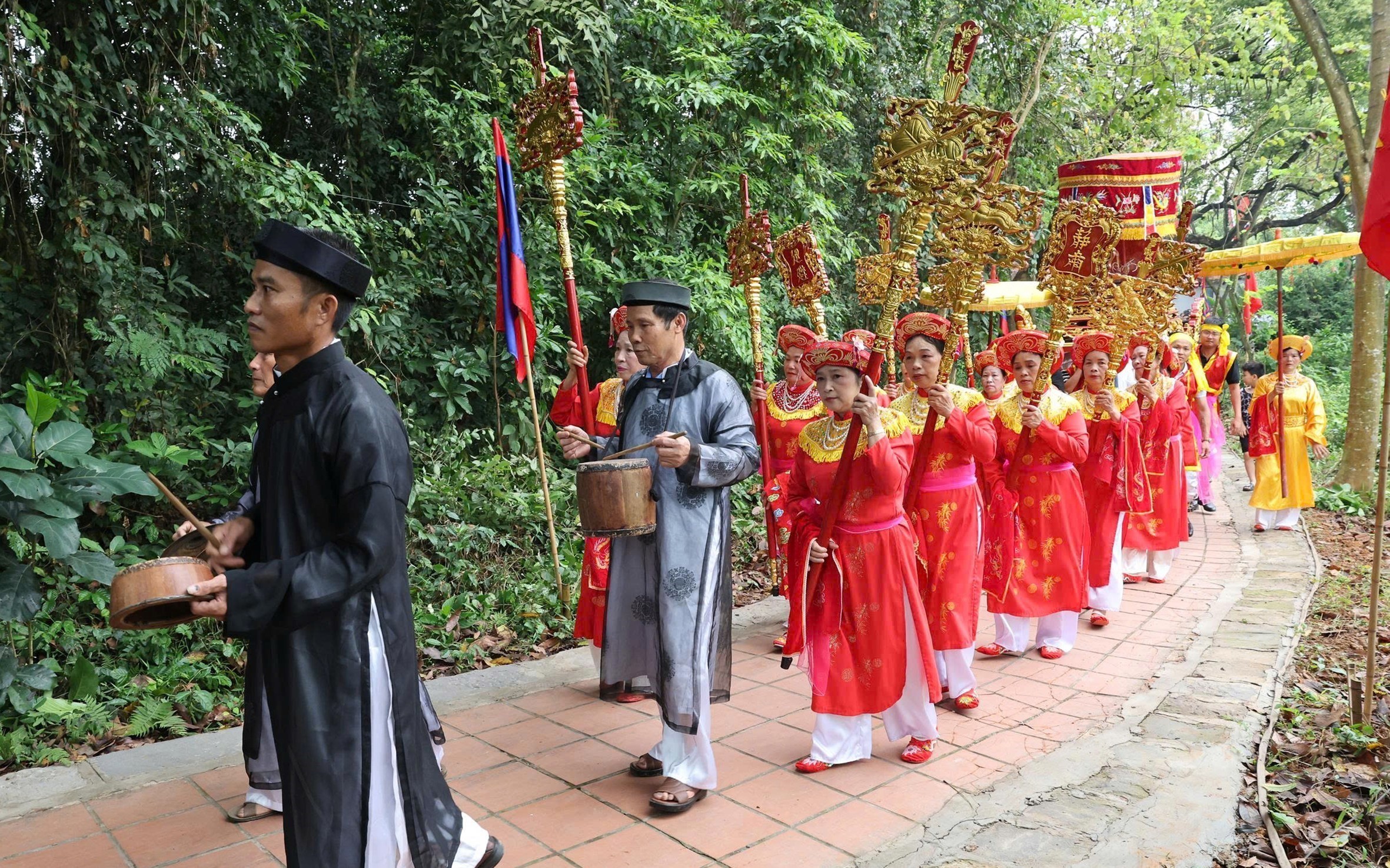 닌빈성 ‘뇨이호아 공주 사당’ 전통 축제 개최