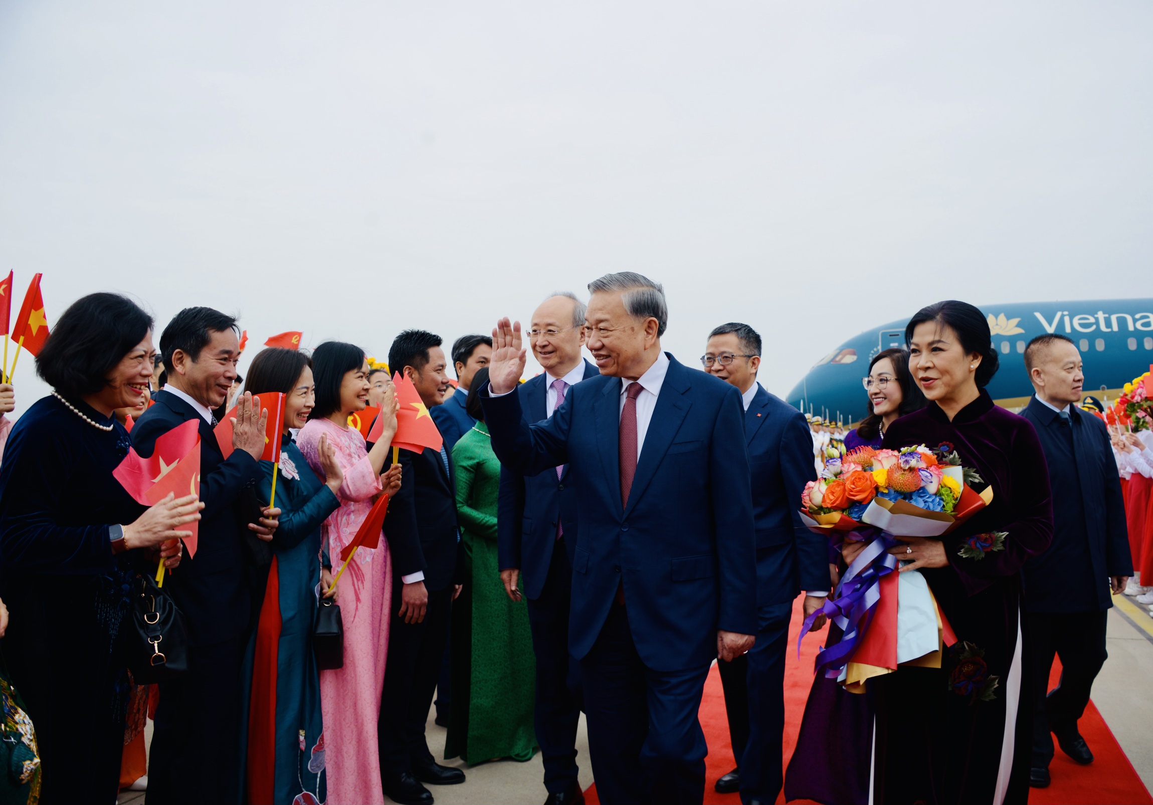 Tô Lâm arrivé en Chine