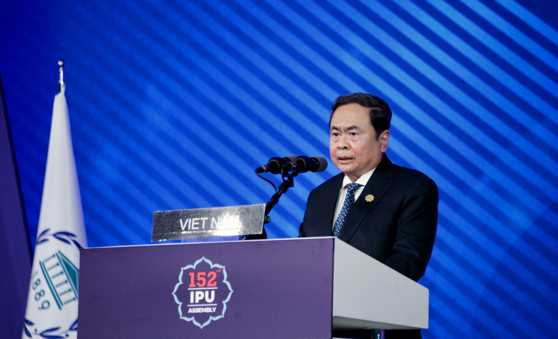 Trân Thanh Mân à l'UIP-152: renforcer la diplomatie parlementaire et le dialogue