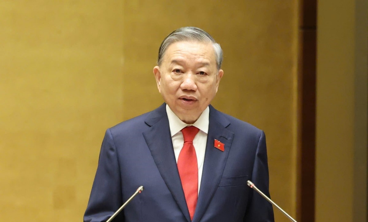 トー・ラム氏　国家主席に選出　持続可能な発展と国民生活の向上を強調