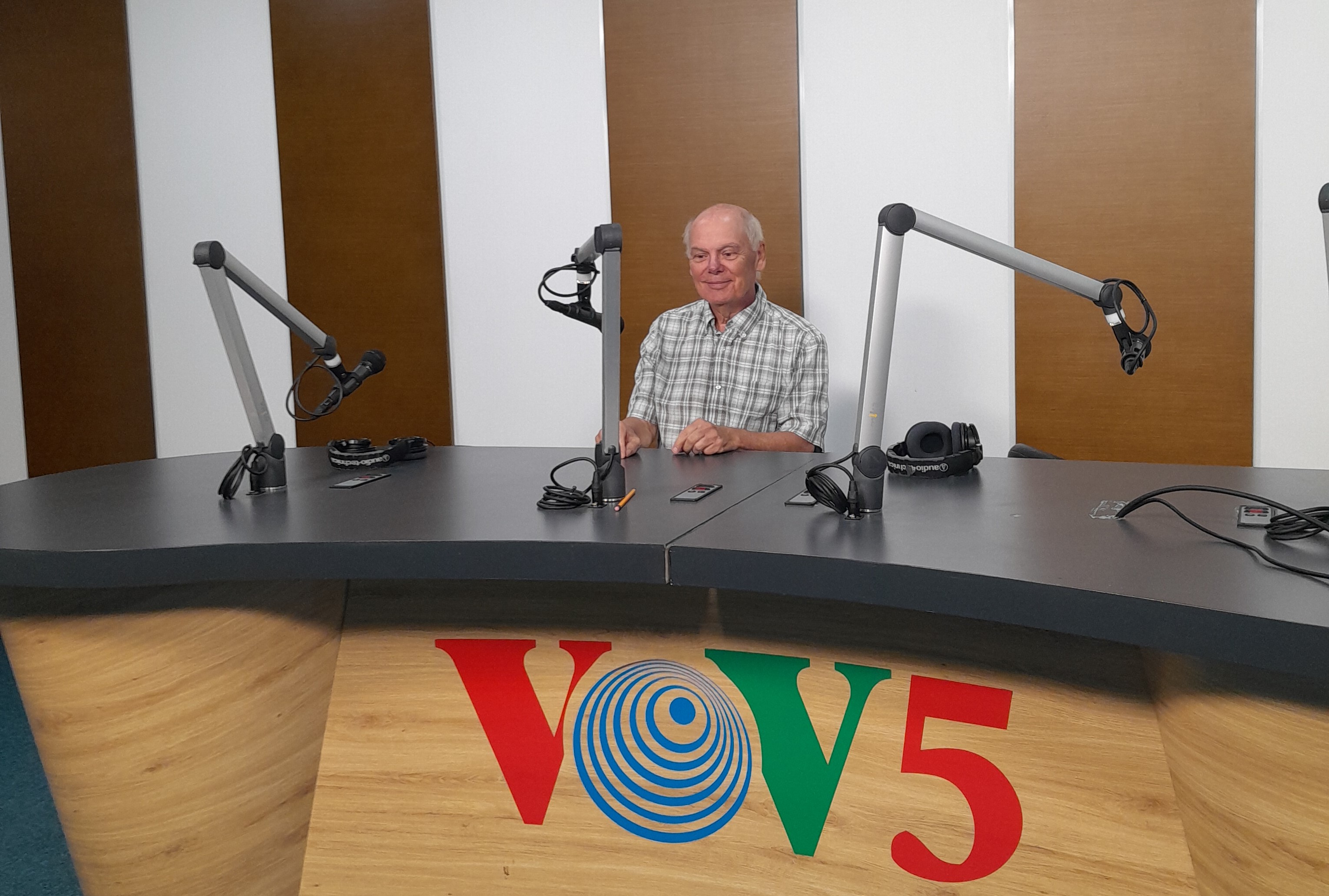 Pierre Gagnon: je suis bien heureux de recevoir la Voix du Vietnam