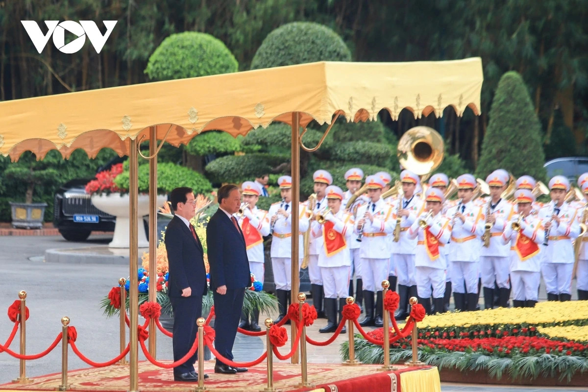 이재명 韓 대통령 공식 환영식 전경…“양국 관계 새 장 연다”