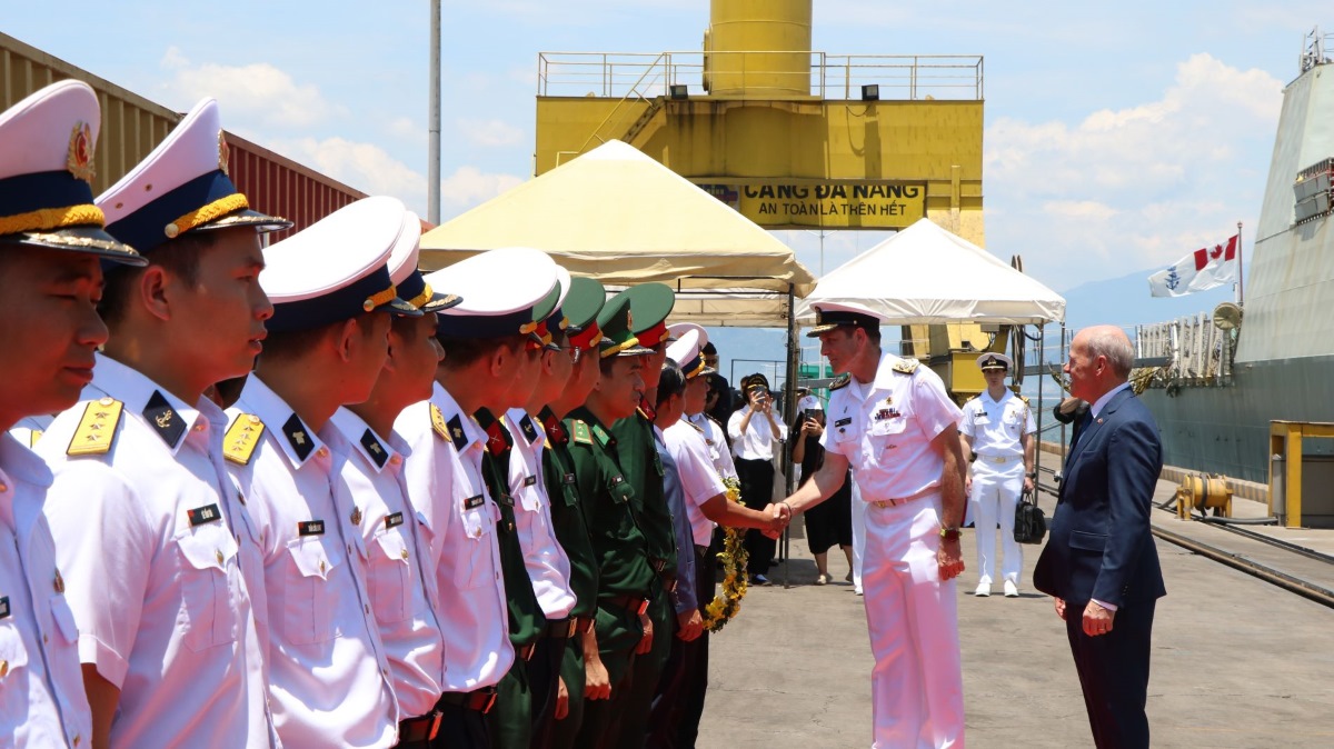Fregatte der kanadischen Marine besucht Da Nang