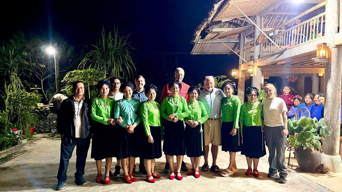 Jugendliche in Lam Thuong entwickeln Tourismus