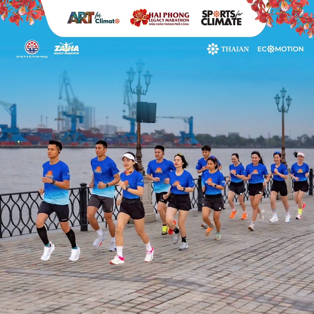 Mehr als 8000 Sportler nehmen am Hai Phong Legacy Marathon 2026 teil