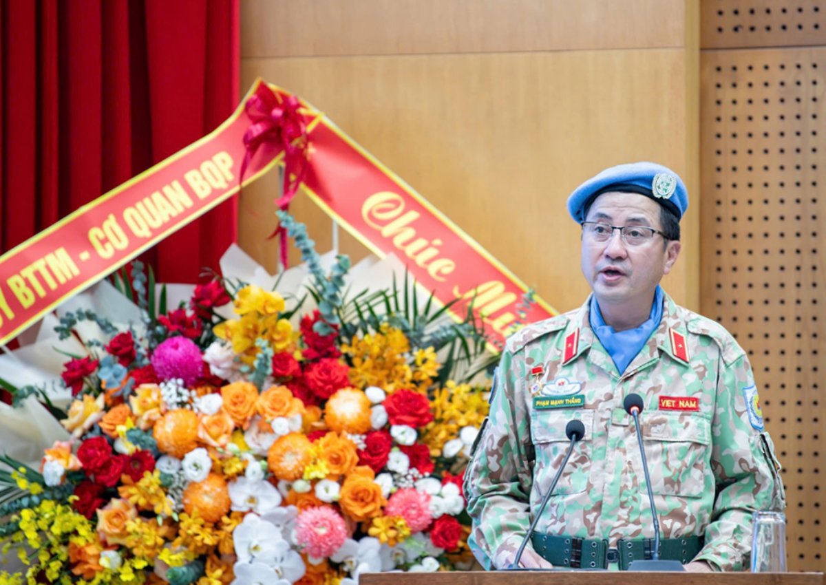Vietnam Tambah Tujuh Jenis Satuan yang Berpartisipasi dalam Pemeliharaan Perdamaian PBB