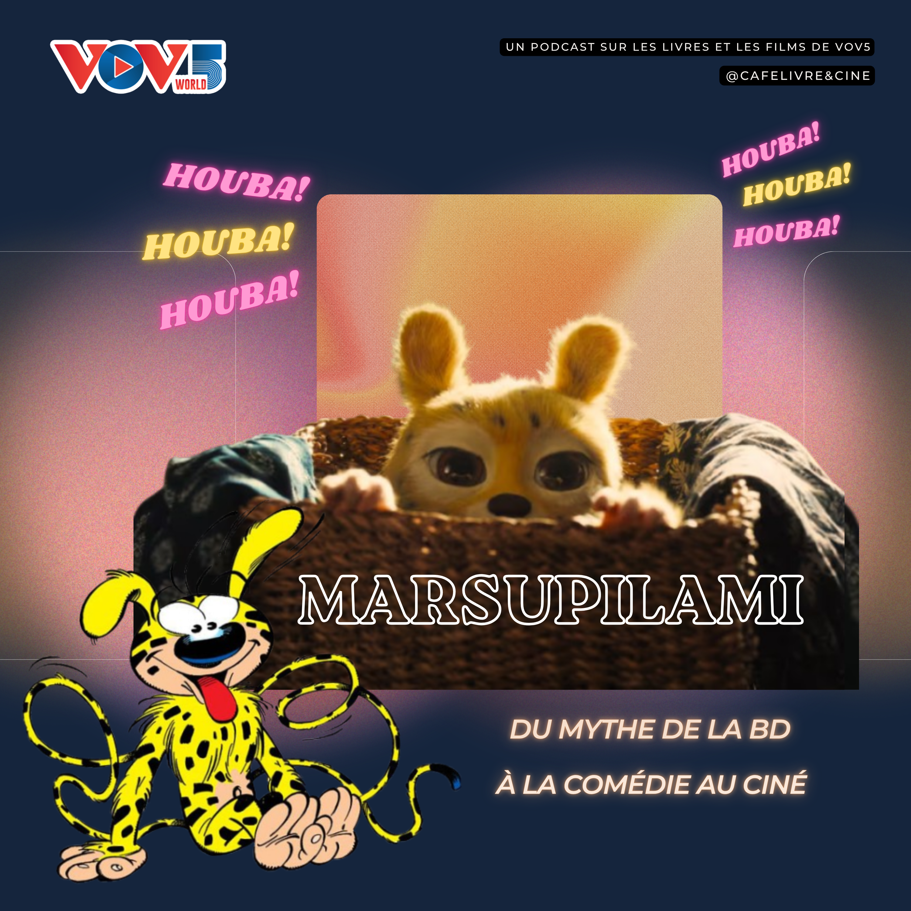 Café, livre et ciné: EP2 - CINÉ: Le Marsupilami, du mythe de la BD à la comédie moderne