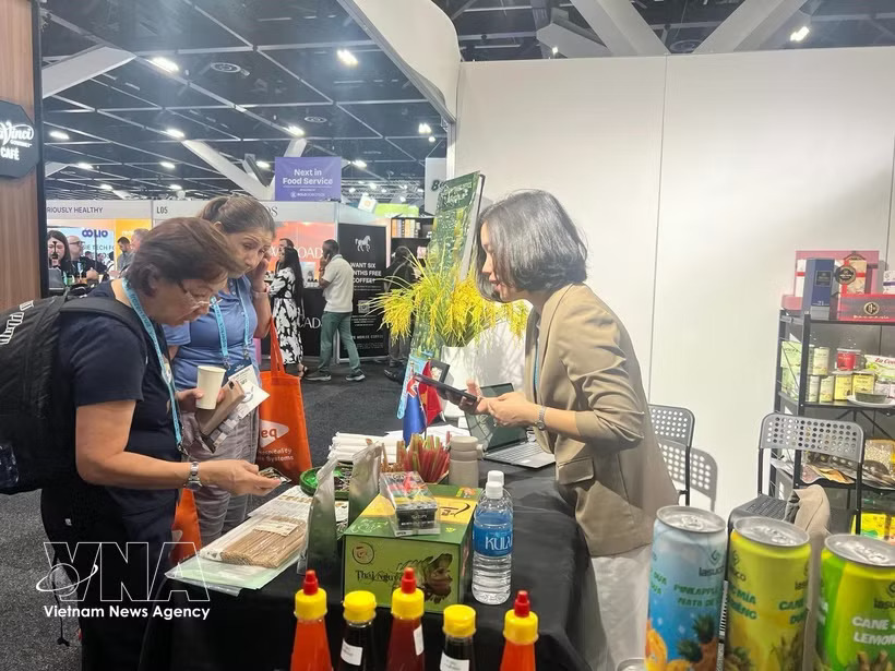 Los productos vietnamitas causan gran impresión en la Feria Foodservice Australia 2026