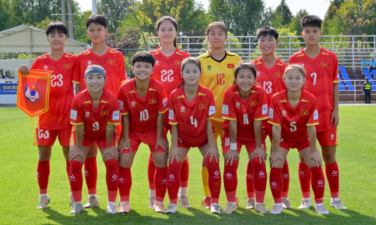 U17-Fußball-Asienmeisterschaft der Frauen 2026: U17-Vietnam trifft China