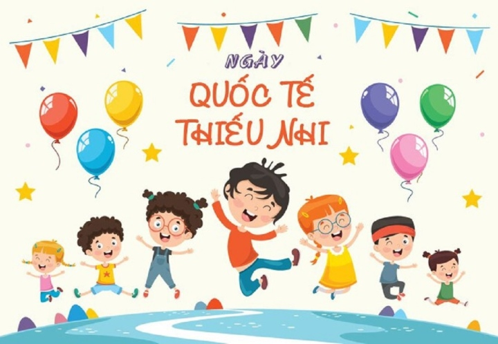 ベトナムの子供たちの楽しくて明るい曲