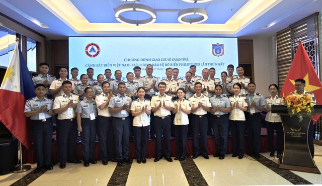 เปิดงานแลกเปลี่ยนตำรวจทะเลรุ่นใหม่เวียดนาม-ฟิลิปปินส์ครั้งที่ 1