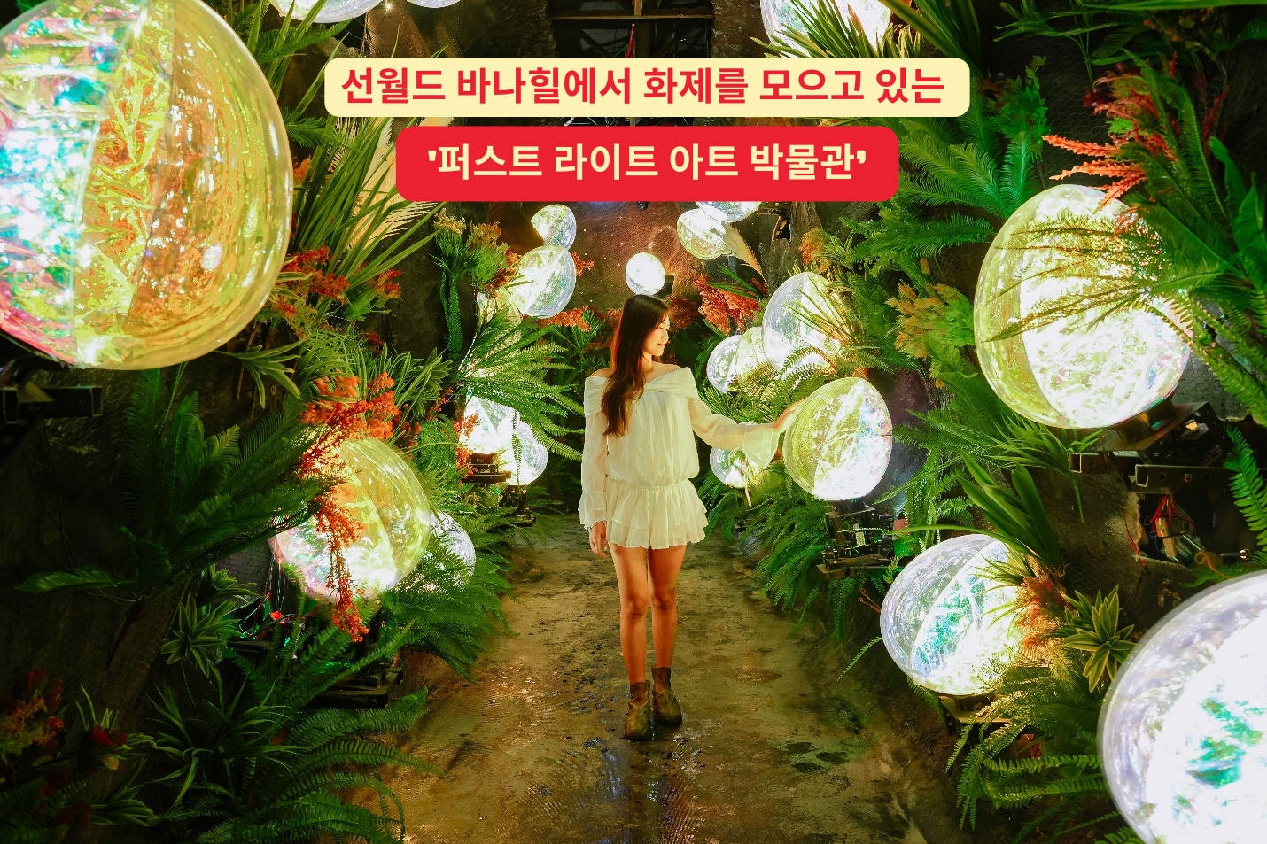 '근원의 빛'을 만나다: 선월드 바나힐에서 화제를 모으고 있는 '퍼스트 라이트 아트 박물관’