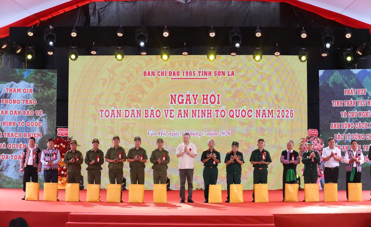 Líder de Vietnam pide consolidar un modelo de seguridad comunitaria en Son La