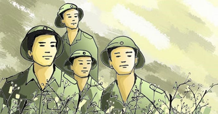 兵士のみなさんを讃える歌