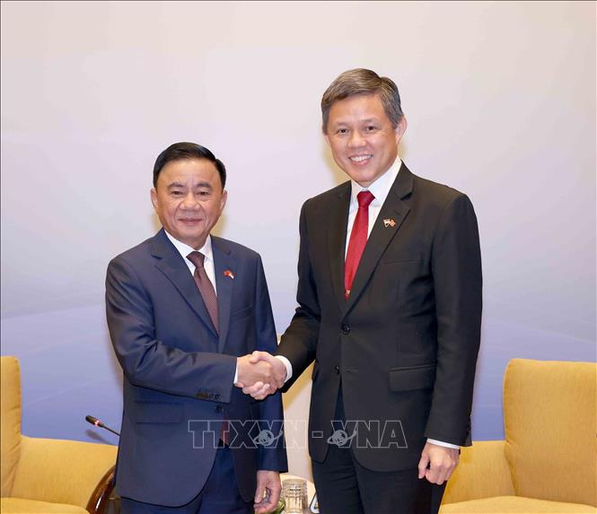 Media Singapura Menonjolkan Kunjungan Anggota Tetap Badan Sekretariat KS PKV Tran Cam Tu