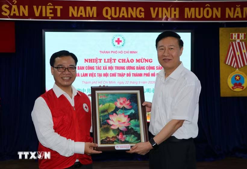 加强越中人道主义和社会保障合作