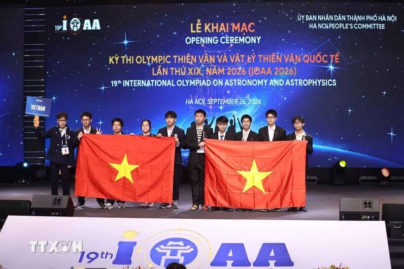 Pembukaan Olimpiade Astronomi dan Astrofisika Internasional