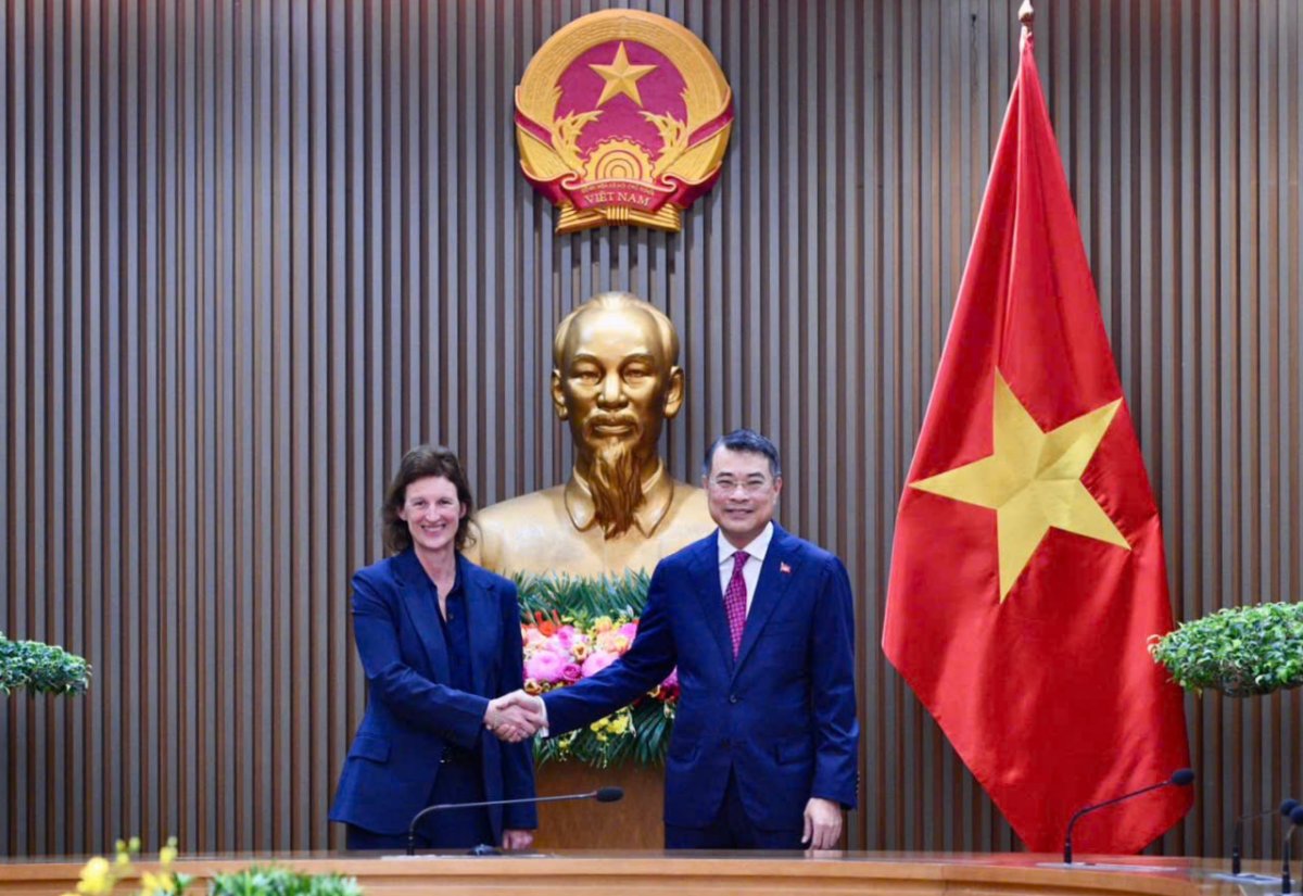 PM Le Minh Hung Terima Direktur Utama Organisais FTSE Russell