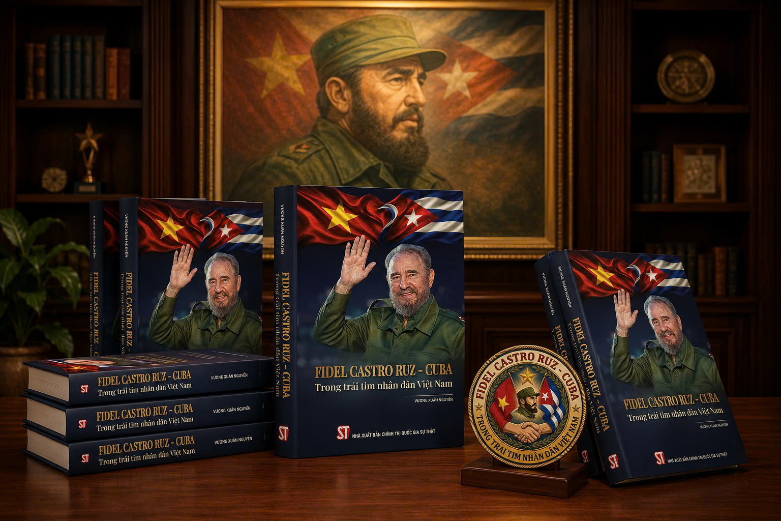 Un libro sobre Fidel Castro, un gran amigo de Vietnam