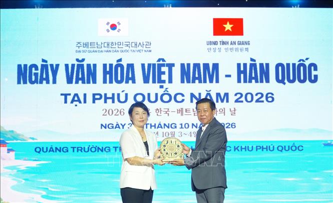 Vietnamesisch-südkoreanische Kulturfarbe in An Giang