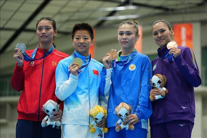 ASIAD 2026 Bersedia bagi Upacara Penutupan, Kontingen Olahraga Vietnam Masuk Dalam 20 Besar