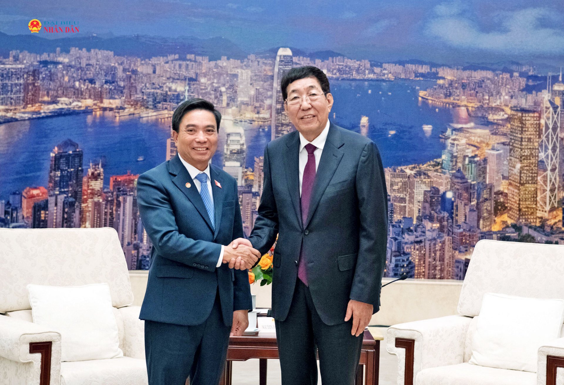 推动越中两国友好议员小组专题交流