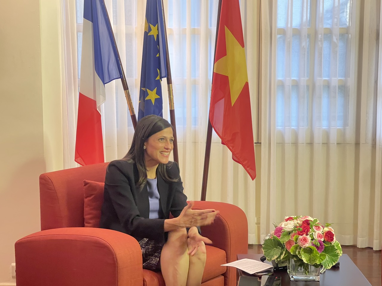 Éléonore Caroit: “Le Vietnam et la France ont des objectifs partagés et tout intérêt à travailler ensemble”