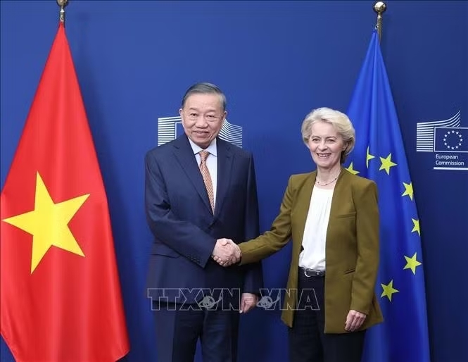 Rencontre Tô Lâm - Ursula von der Leyen