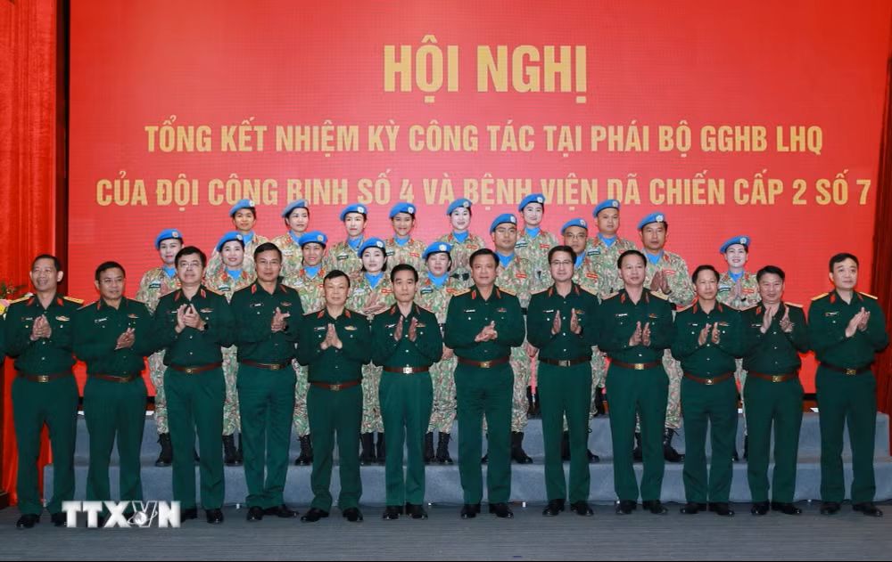 ក្រុមវិស្វកម្មលេខ ៤ និងកងពេទ្យកម្រិត ២ លេខ ៧ បំពេញបេសកកម្មរក្សាសន្តិភាពដោយជោគជ័យ