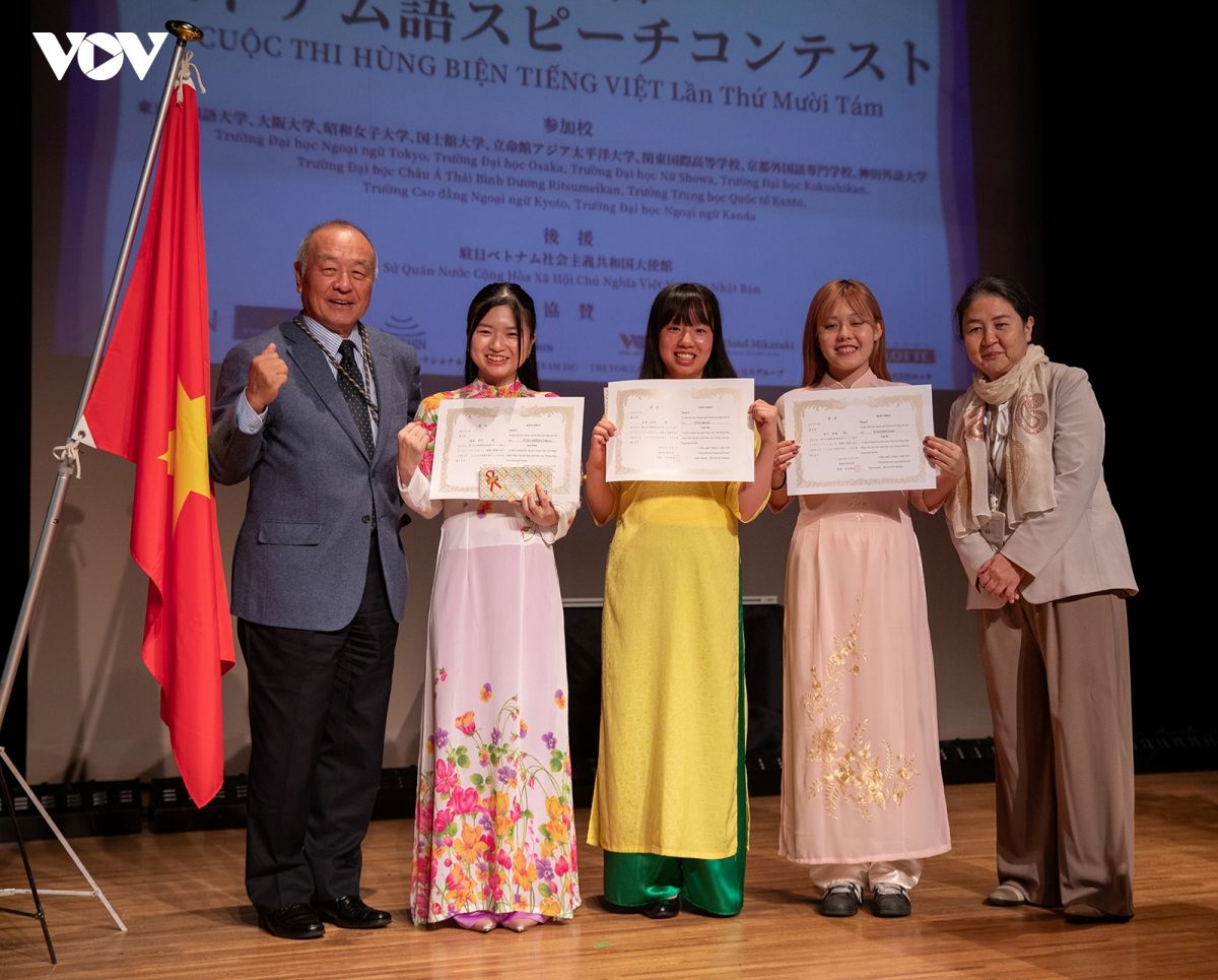 神田外語大学でベトナム語スピーチコンテスト 20回目