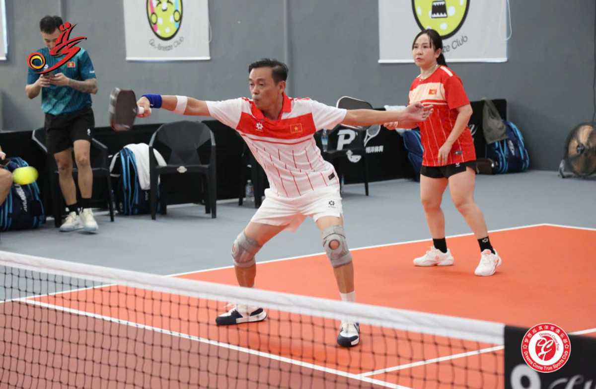 Vietnam führt die Gesamtwertung beim Beihai Open Pickleball-Turnier 2026 in China an