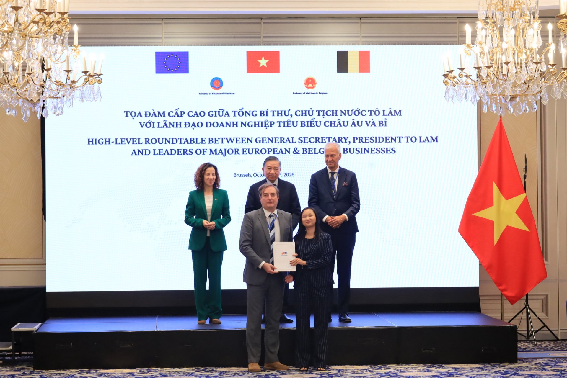 Vietnam-Union européenne: Tô Lâm appelle à approfondir la coopération autour de trois axes prioritaires