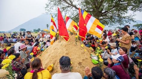 Das Chol Chnam Thmay-Fest der Khmer mitten in der Hauptstadt