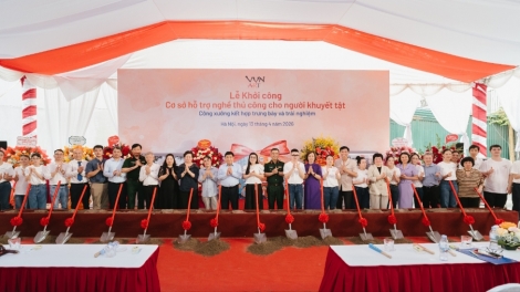 Construction begins on new craft support center for people with disabilities