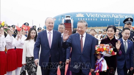 トー・ラム書記長・国家主席の訪中、対外政策の優先事項を示す