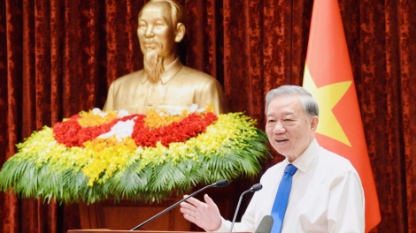 លោក​អគ្គលេខាបក្ស ប្រធានរដ្ឋ តូ ឡឹម៖ ការអភិរក្សវប្បធម៌ត្រូវផ្សារភ្ជាប់នឹងការអភិវឌ្ឍមុខ​របរ​ចិញ្ជឹម​ជីវិត