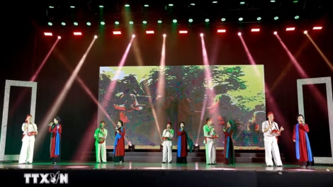 Художественная программа, посвященная Фестивалю храма королей Хунгов