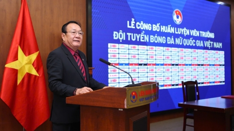 Hoang Van Phuc ist neuer Cheftrainer der vietnamesischen Frauen-Fußballnationalmannschaft