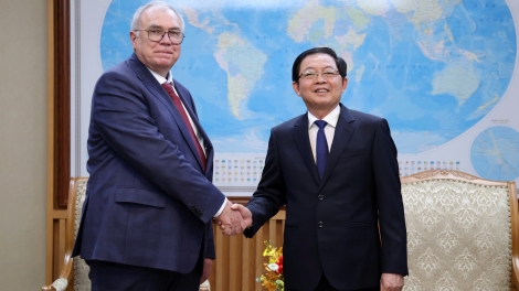 호 꾸옥 중 부총리, 국제원자력기구(IAEA) 지도자 접견