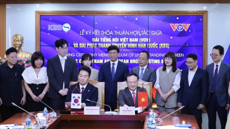VOV-KBS, 방송 협력 업무협약 체결, 베트남-한국 미디어 협력 강화